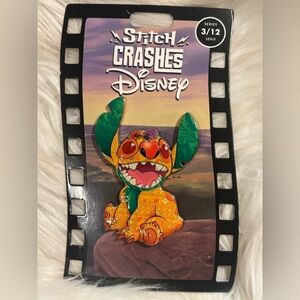 Jumbo Stitch Crashes Disney Pin - Lion King - Limited Release 3/12